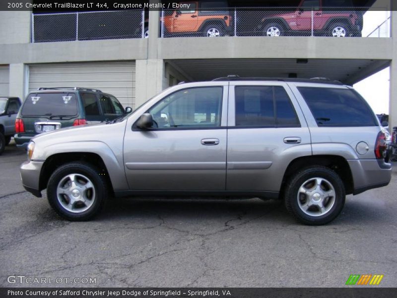 Graystone Metallic / Ebony 2005 Chevrolet TrailBlazer LT 4x4