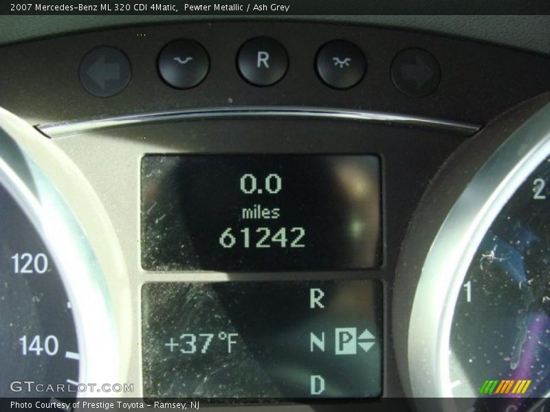 Pewter Metallic / Ash Grey 2007 Mercedes-Benz ML 320 CDI 4Matic