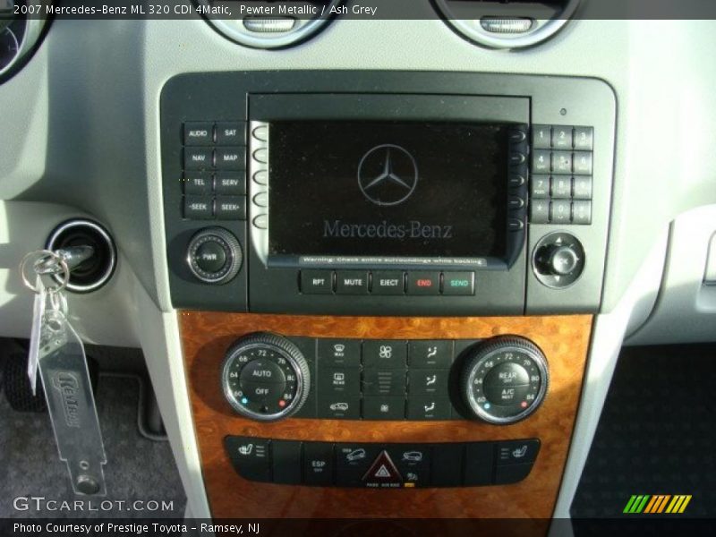Pewter Metallic / Ash Grey 2007 Mercedes-Benz ML 320 CDI 4Matic