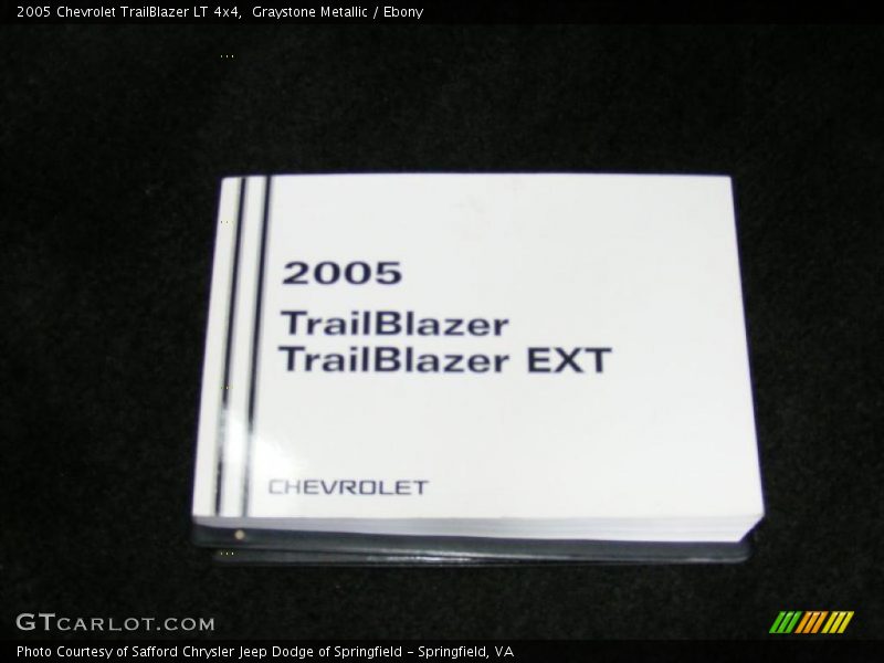 Graystone Metallic / Ebony 2005 Chevrolet TrailBlazer LT 4x4