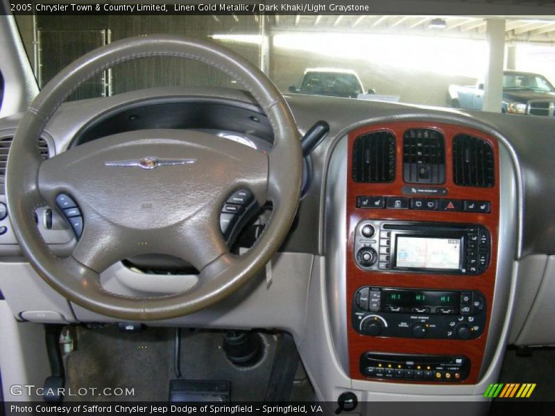 Dashboard of 2005 Town & Country Limited