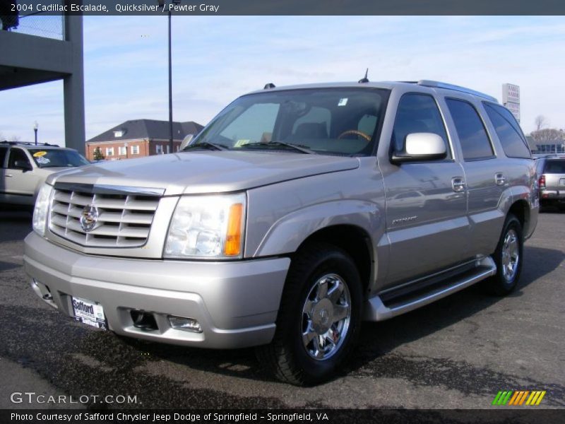 Quicksilver / Pewter Gray 2004 Cadillac Escalade