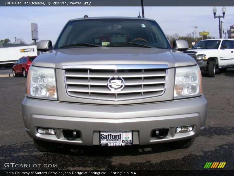 Quicksilver / Pewter Gray 2004 Cadillac Escalade