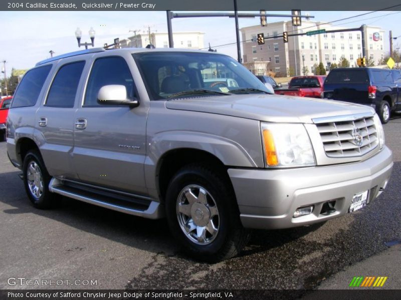 Quicksilver / Pewter Gray 2004 Cadillac Escalade