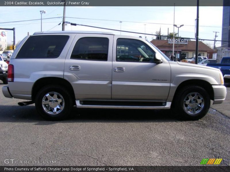 Quicksilver / Pewter Gray 2004 Cadillac Escalade