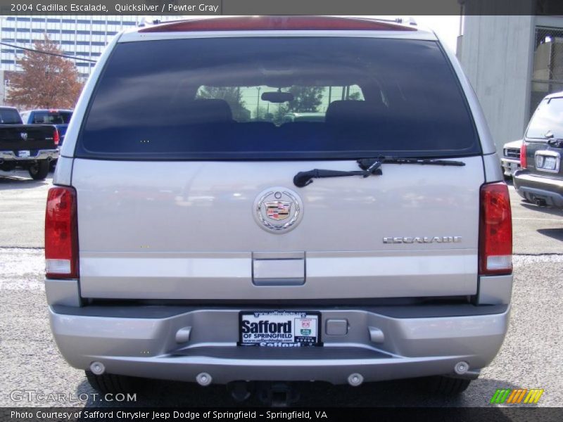 Quicksilver / Pewter Gray 2004 Cadillac Escalade