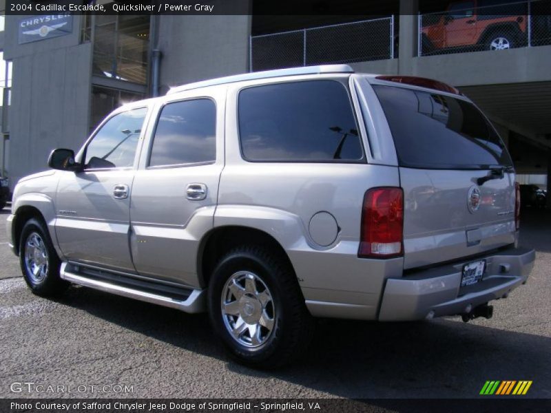 Quicksilver / Pewter Gray 2004 Cadillac Escalade