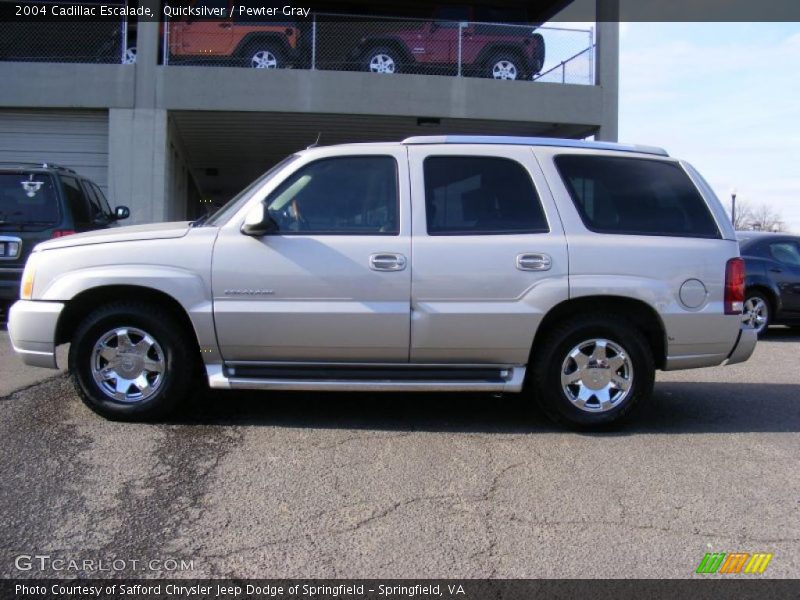 Quicksilver / Pewter Gray 2004 Cadillac Escalade