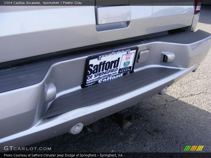 Quicksilver / Pewter Gray 2004 Cadillac Escalade