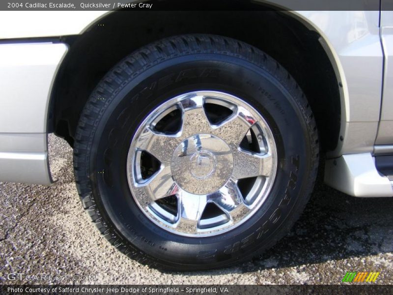 Quicksilver / Pewter Gray 2004 Cadillac Escalade