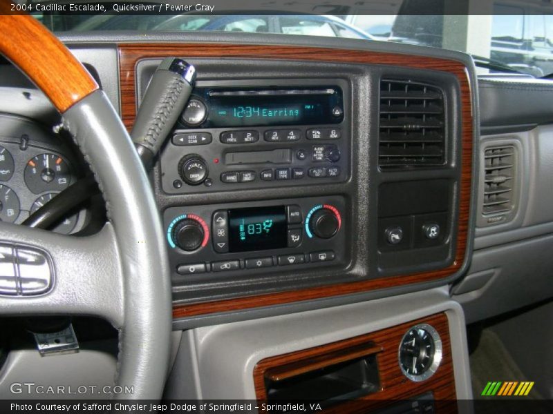 Quicksilver / Pewter Gray 2004 Cadillac Escalade