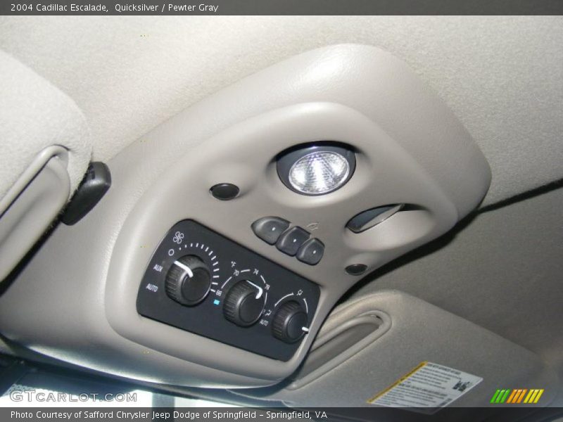 Quicksilver / Pewter Gray 2004 Cadillac Escalade