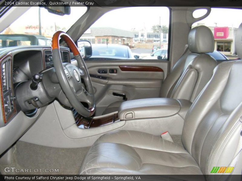 Quicksilver / Pewter Gray 2004 Cadillac Escalade