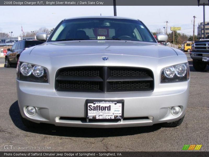 Bright Silver Metallic / Dark Slate Gray 2008 Dodge Charger R/T