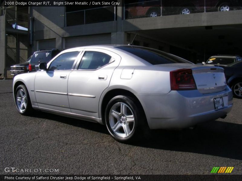Bright Silver Metallic / Dark Slate Gray 2008 Dodge Charger R/T