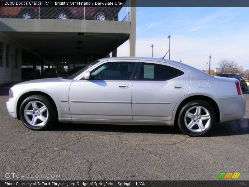 Bright Silver Metallic / Dark Slate Gray 2008 Dodge Charger R/T