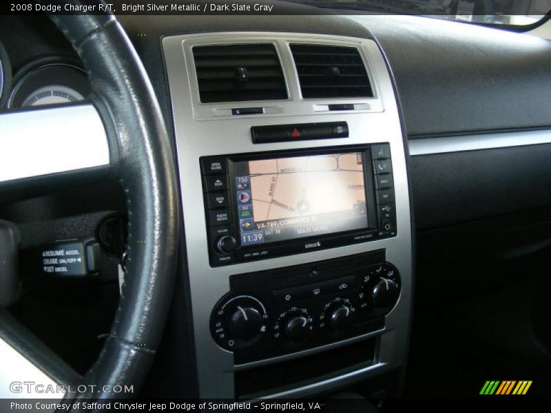 Bright Silver Metallic / Dark Slate Gray 2008 Dodge Charger R/T