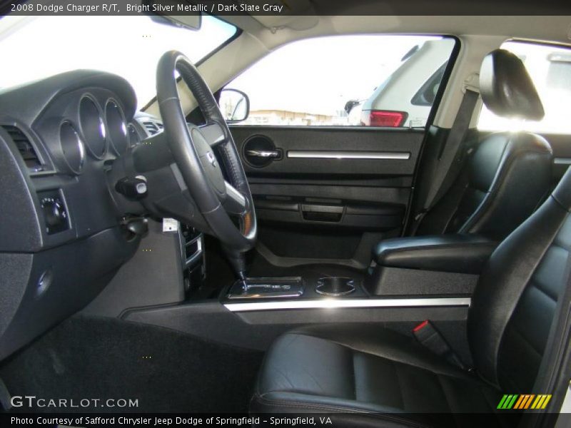 Bright Silver Metallic / Dark Slate Gray 2008 Dodge Charger R/T