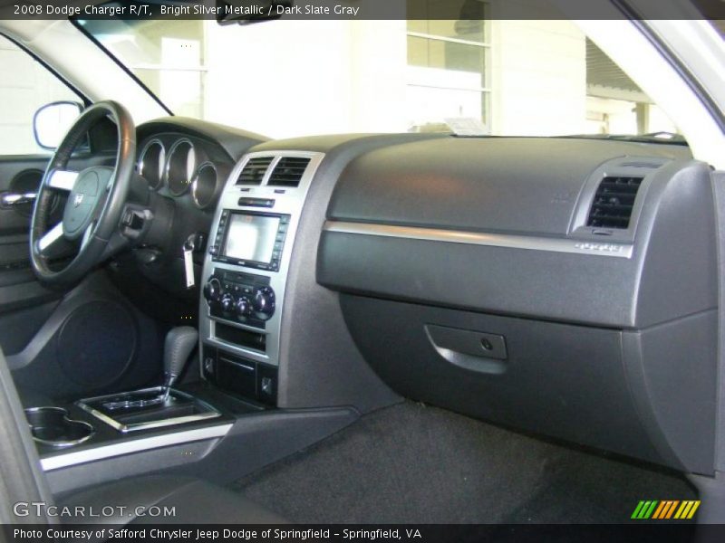Bright Silver Metallic / Dark Slate Gray 2008 Dodge Charger R/T