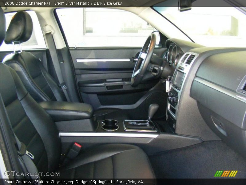 Bright Silver Metallic / Dark Slate Gray 2008 Dodge Charger R/T