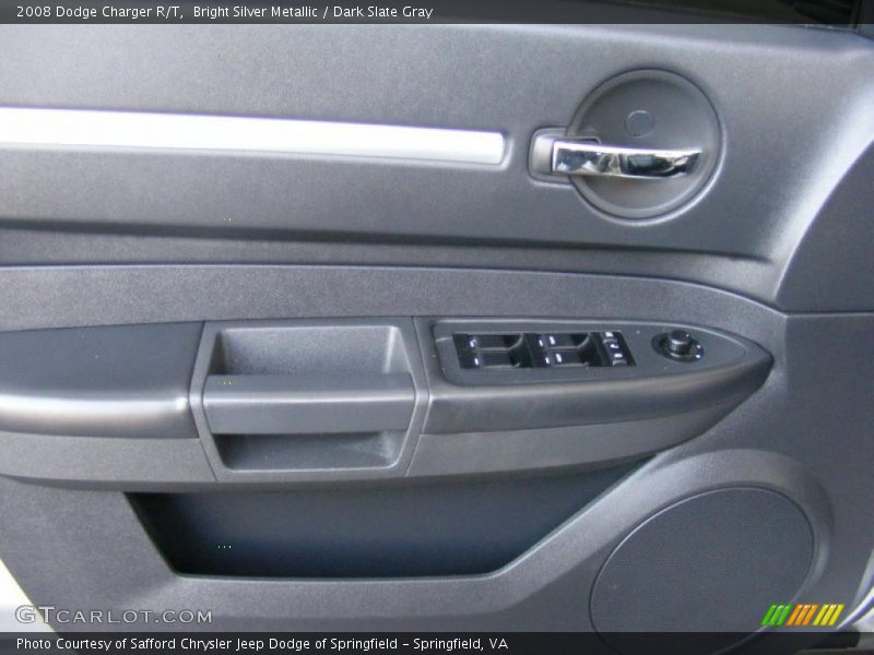 Bright Silver Metallic / Dark Slate Gray 2008 Dodge Charger R/T