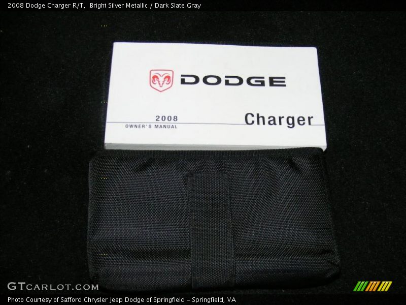 Bright Silver Metallic / Dark Slate Gray 2008 Dodge Charger R/T