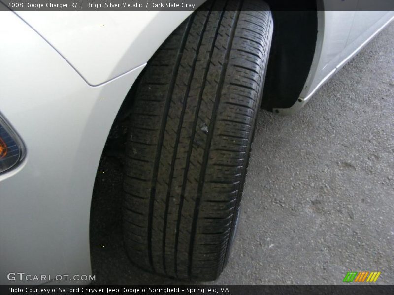 Bright Silver Metallic / Dark Slate Gray 2008 Dodge Charger R/T