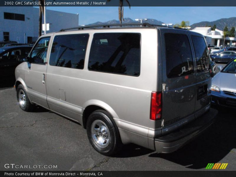 Light Autumnwood Metallic / Neutral 2002 GMC Safari SLE