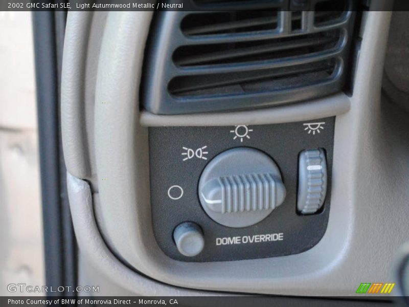 Light Autumnwood Metallic / Neutral 2002 GMC Safari SLE
