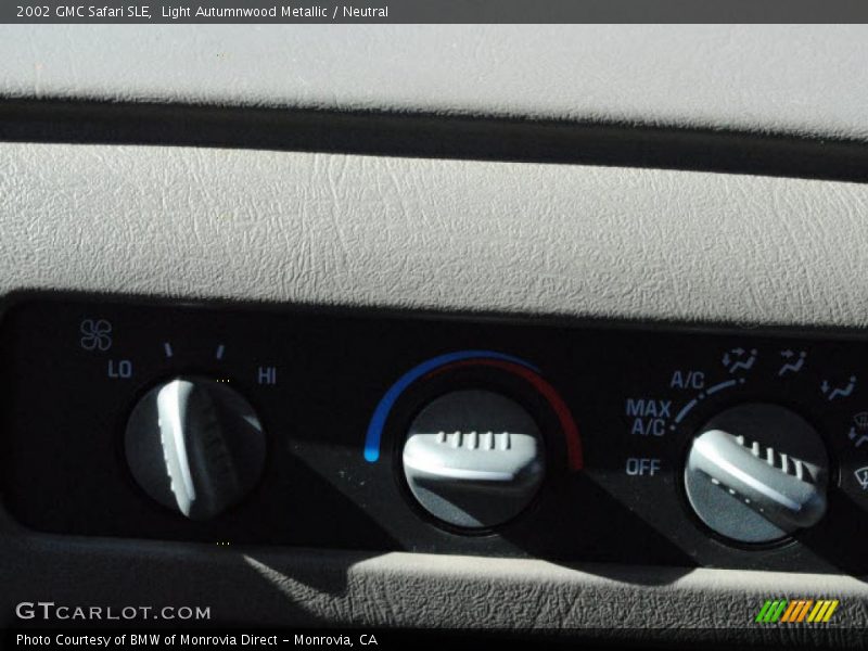 Light Autumnwood Metallic / Neutral 2002 GMC Safari SLE