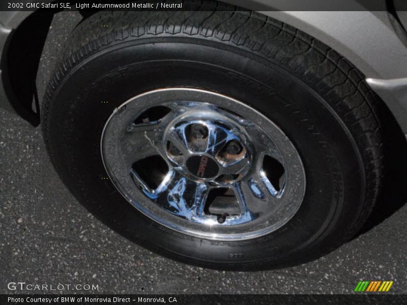 Light Autumnwood Metallic / Neutral 2002 GMC Safari SLE