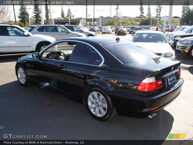 Jet Black / Black 2005 BMW 3 Series 325i Coupe