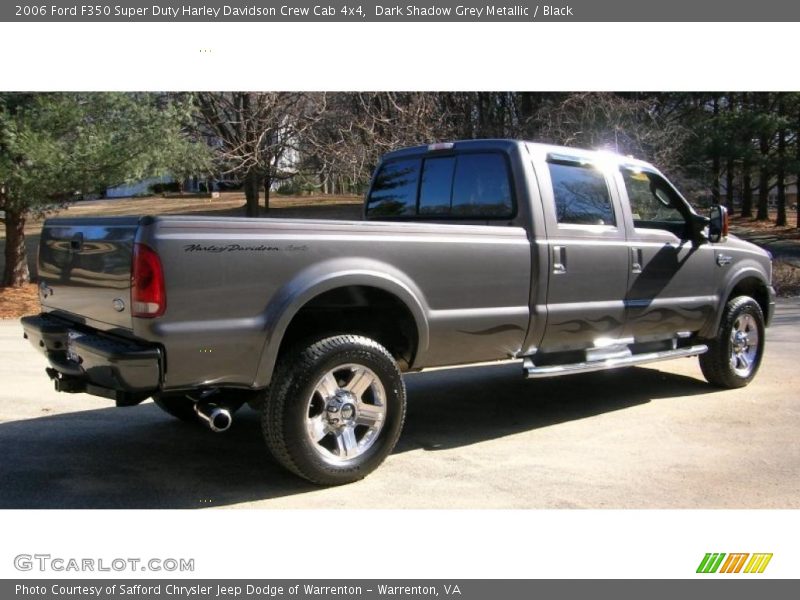 Dark Shadow Grey Metallic / Black 2006 Ford F350 Super Duty Harley Davidson Crew Cab 4x4