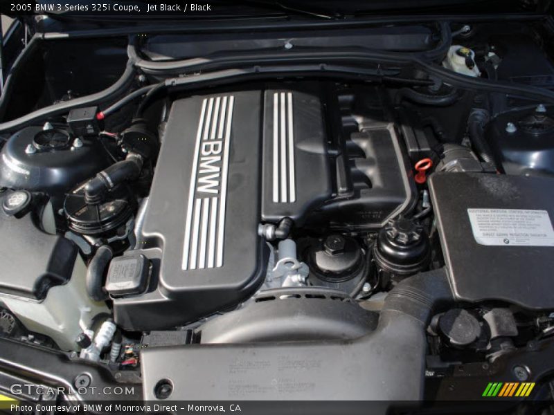 Jet Black / Black 2005 BMW 3 Series 325i Coupe