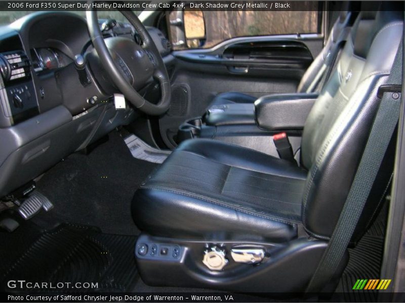 Dark Shadow Grey Metallic / Black 2006 Ford F350 Super Duty Harley Davidson Crew Cab 4x4