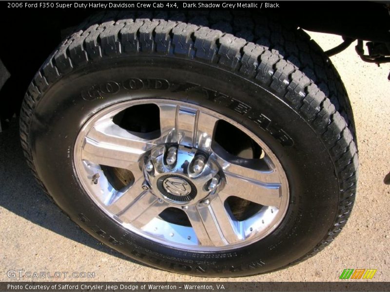 Dark Shadow Grey Metallic / Black 2006 Ford F350 Super Duty Harley Davidson Crew Cab 4x4