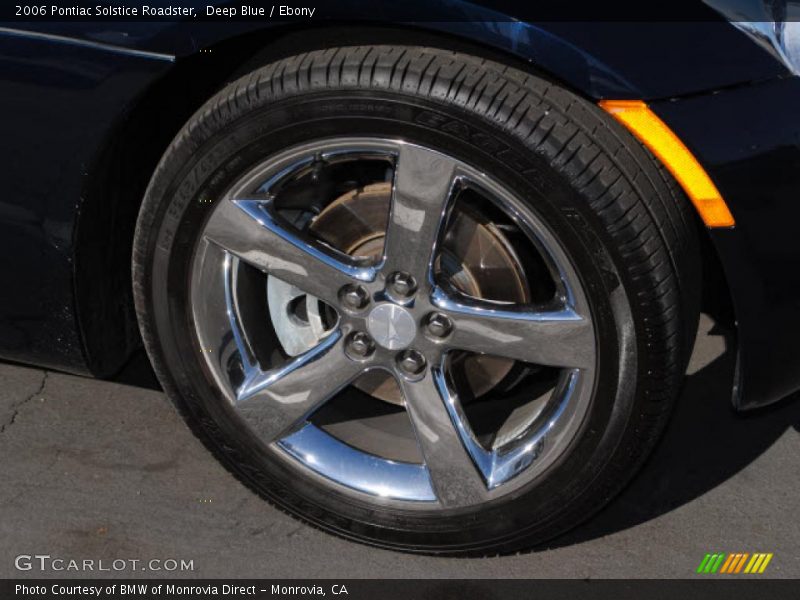 Deep Blue / Ebony 2006 Pontiac Solstice Roadster