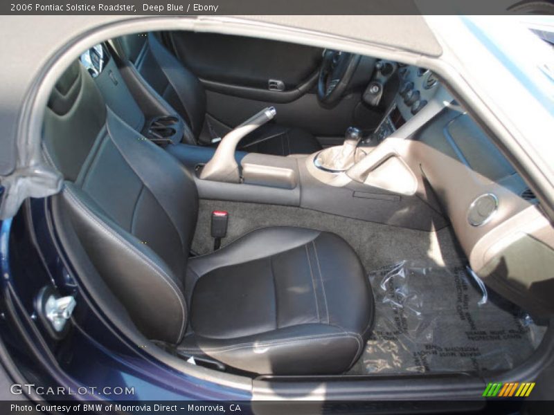 Deep Blue / Ebony 2006 Pontiac Solstice Roadster
