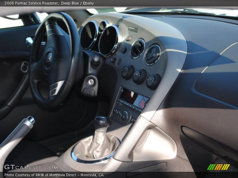 Deep Blue / Ebony 2006 Pontiac Solstice Roadster
