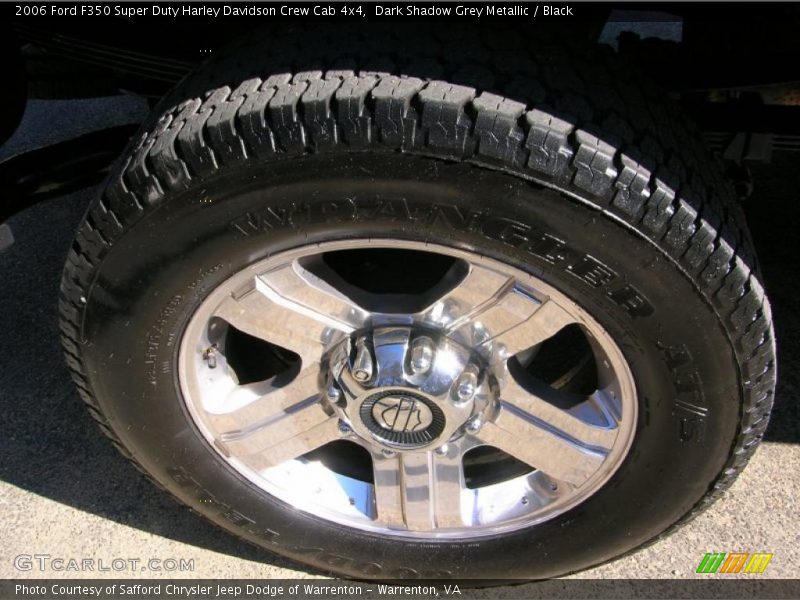 Dark Shadow Grey Metallic / Black 2006 Ford F350 Super Duty Harley Davidson Crew Cab 4x4