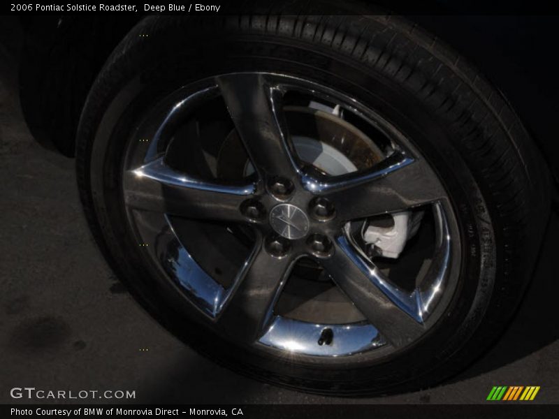 Deep Blue / Ebony 2006 Pontiac Solstice Roadster