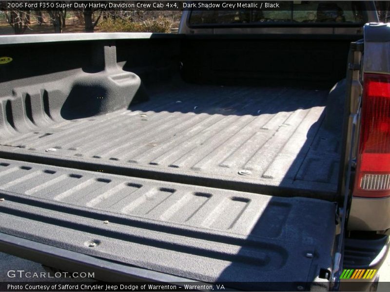 Dark Shadow Grey Metallic / Black 2006 Ford F350 Super Duty Harley Davidson Crew Cab 4x4