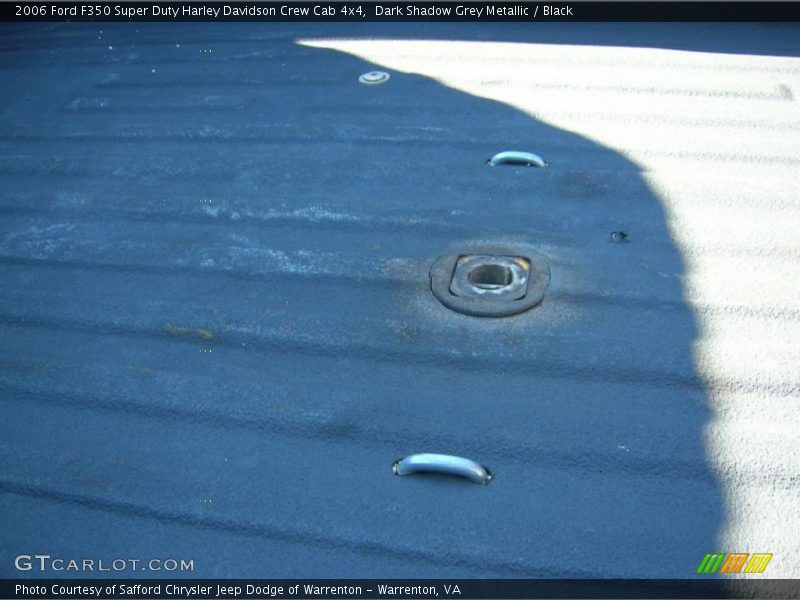 Dark Shadow Grey Metallic / Black 2006 Ford F350 Super Duty Harley Davidson Crew Cab 4x4