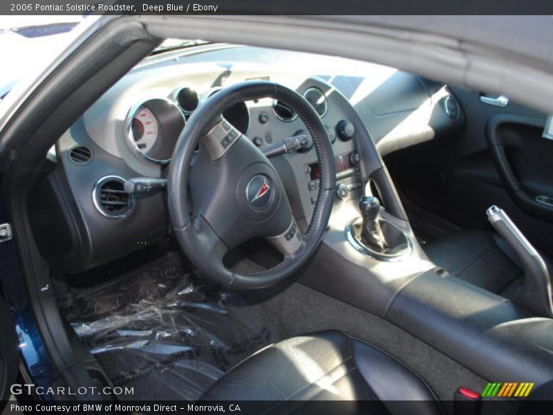 Deep Blue / Ebony 2006 Pontiac Solstice Roadster