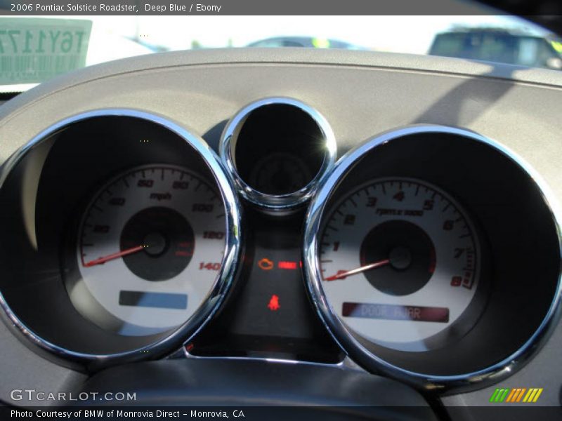 Deep Blue / Ebony 2006 Pontiac Solstice Roadster
