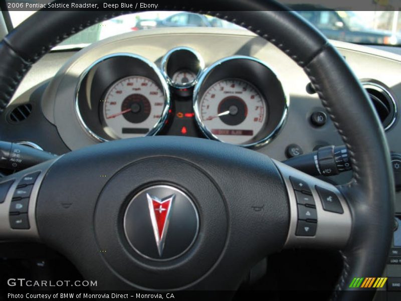 Deep Blue / Ebony 2006 Pontiac Solstice Roadster