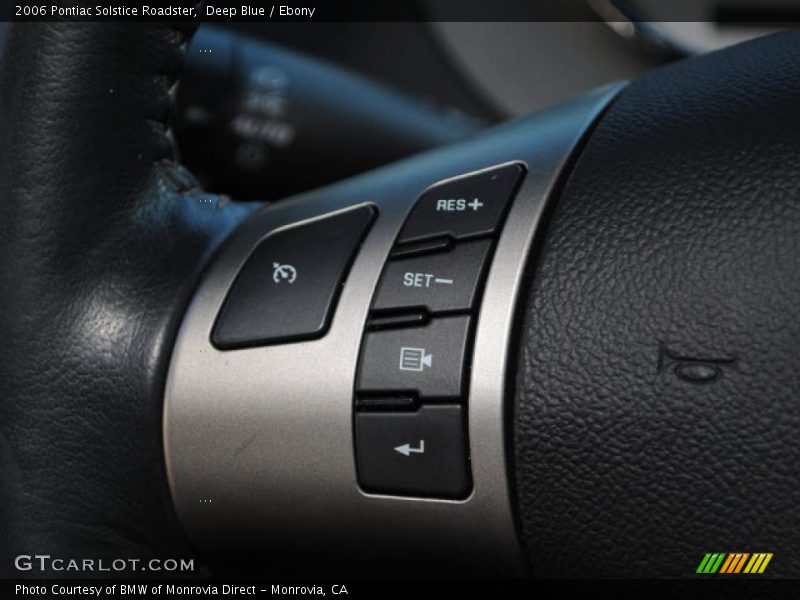 Deep Blue / Ebony 2006 Pontiac Solstice Roadster