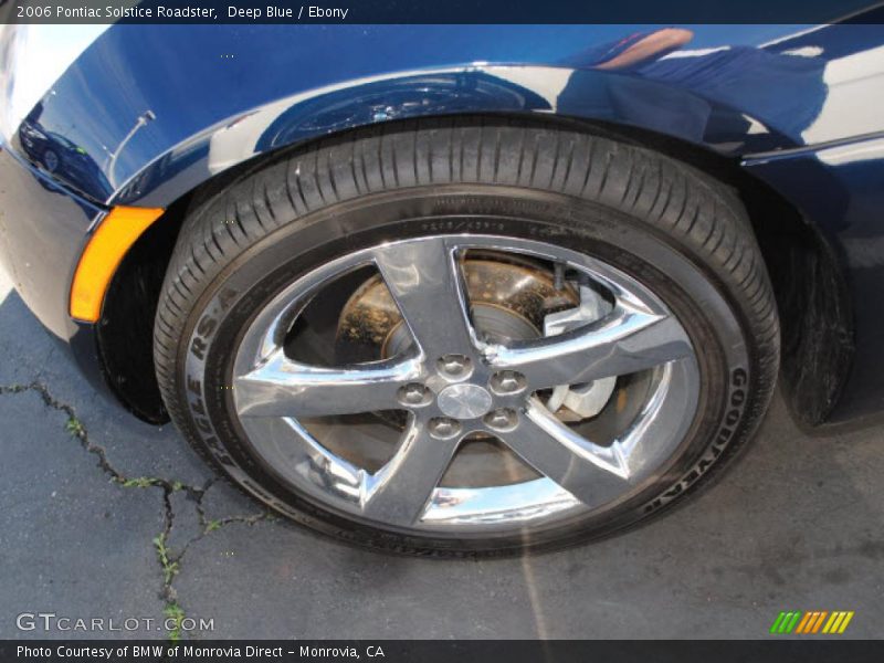 Deep Blue / Ebony 2006 Pontiac Solstice Roadster