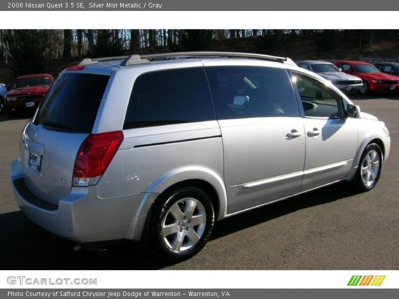 Silver Mist Metallic / Gray 2006 Nissan Quest 3.5 SE