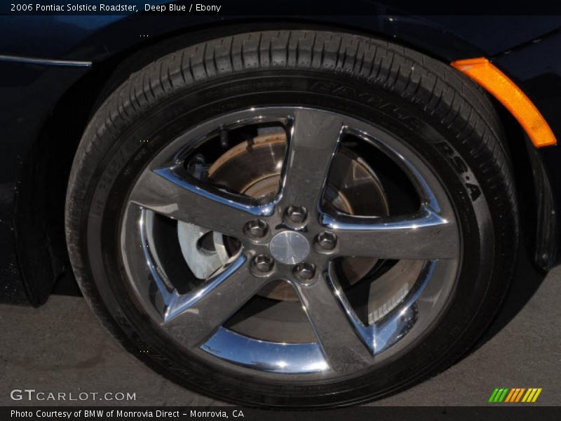 Deep Blue / Ebony 2006 Pontiac Solstice Roadster